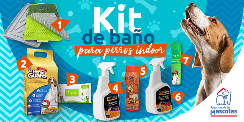 productos baños para perros