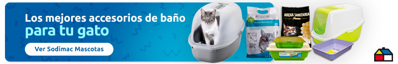 Accesorios de baño para gatos