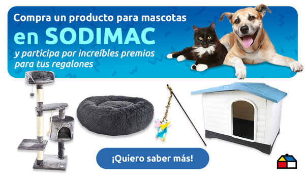 Concurso sodimac para regalonear a tu mascota