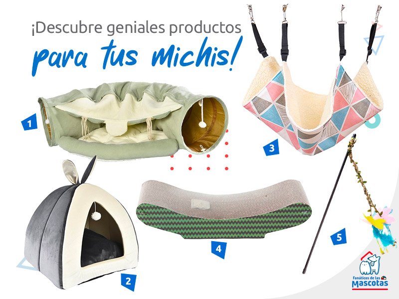 Productos para gatos domésticos