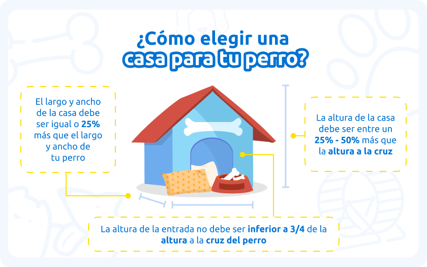 indicaciones para elegir una casa para perro